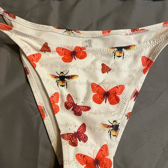 Shein butterfly bathing suit NEW - Picture 2 of 4
